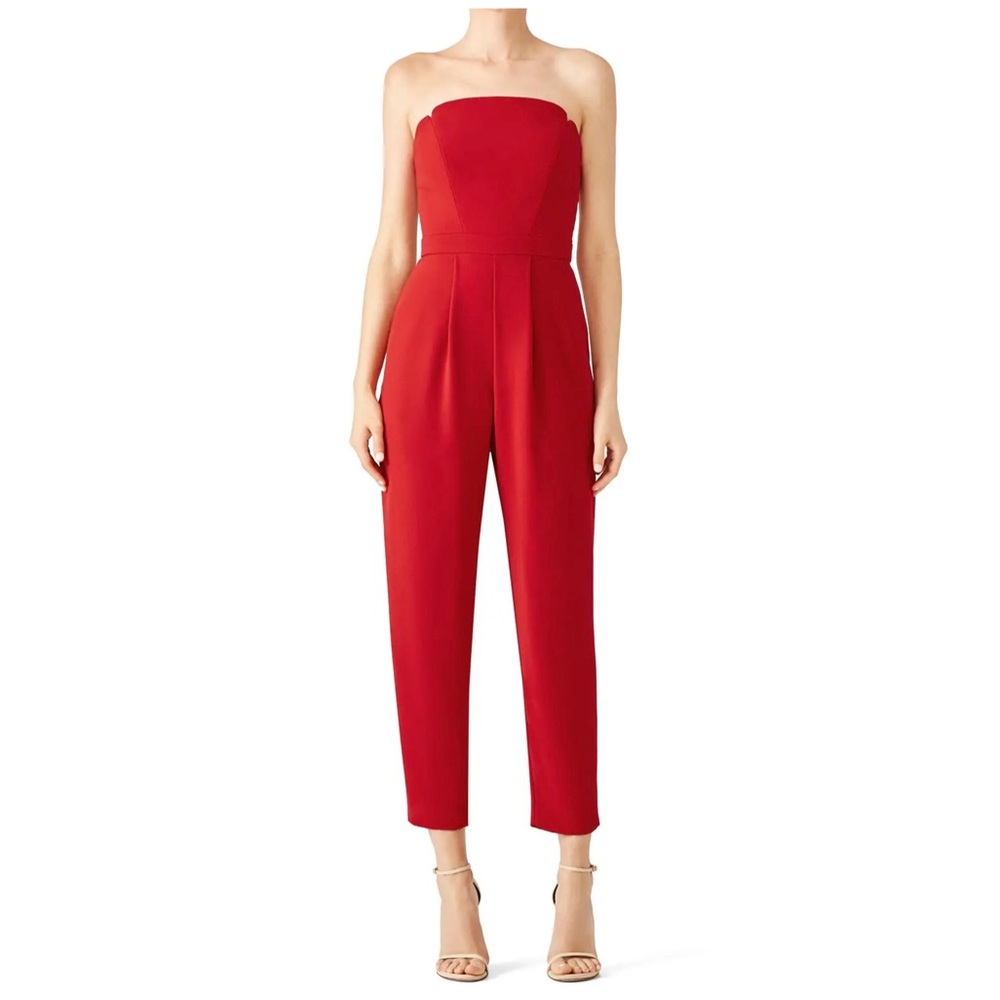 Red Jill Jill Stuart Jumpsuit